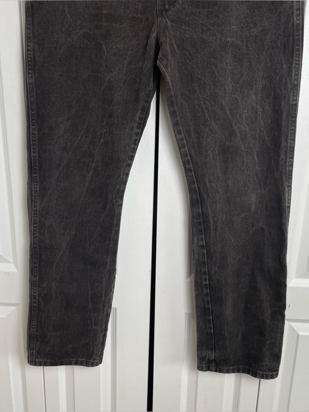 Wrangler Cowboy Cut Jeans Men’s 40x34* Black 1013MWZKL Faded Denim Western Rodeo - Picture 3 of 14